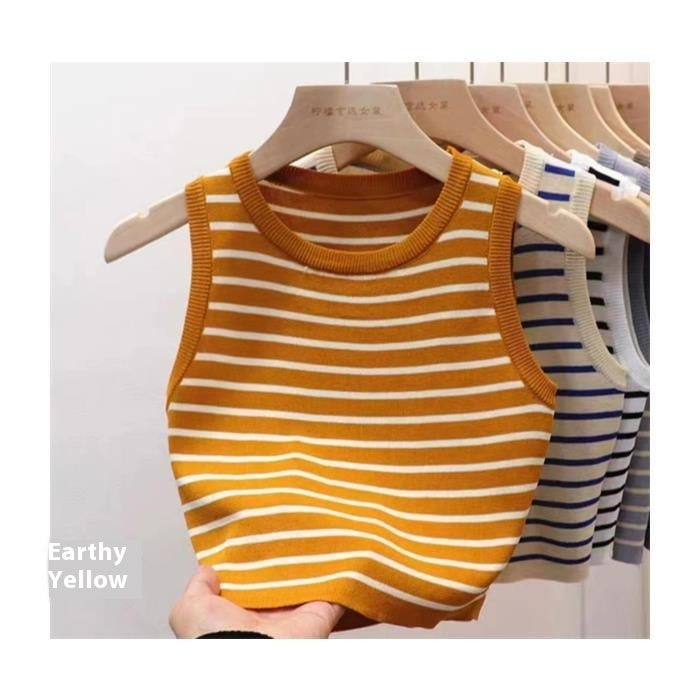 Striped Camisole Women's Summer Outerwear