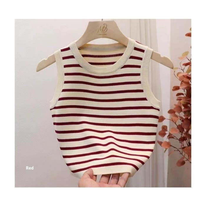 Striped Camisole Women's Summer Outerwear