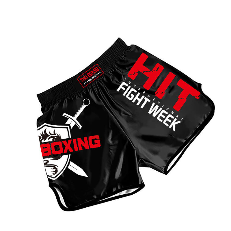 Running Sports Fitness Fight Training Shorts