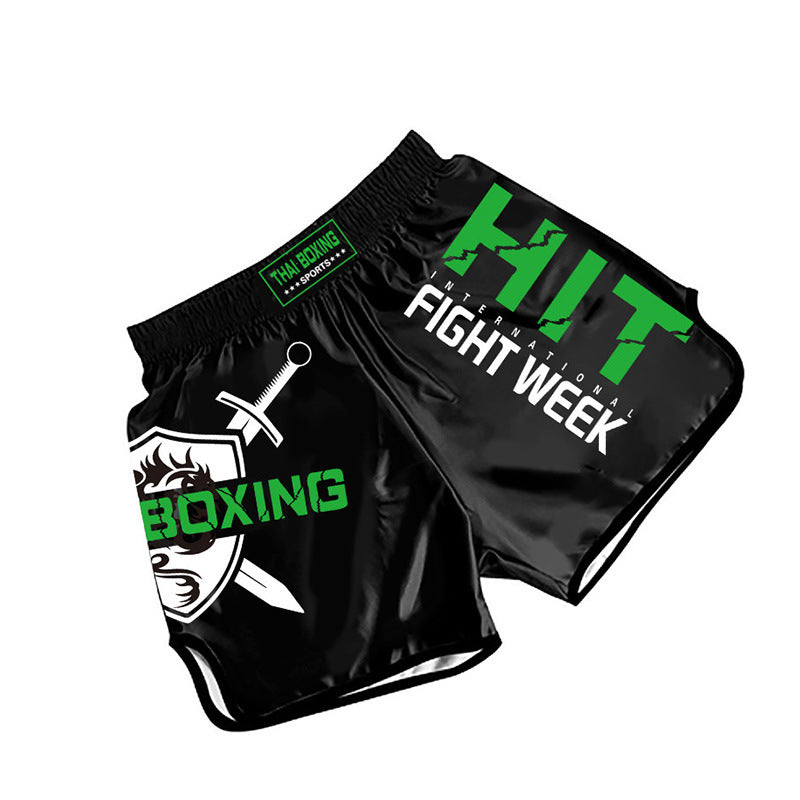 Running Sports Fitness Fight Training Shorts