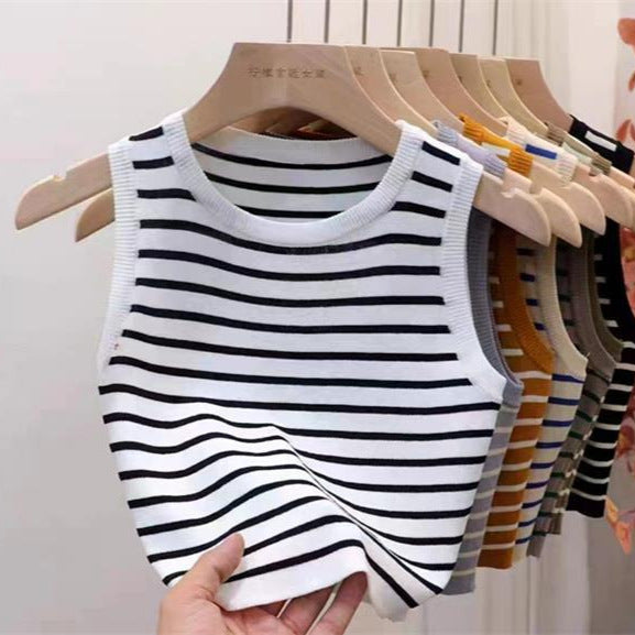 Striped Camisole Women's Summer Outerwear