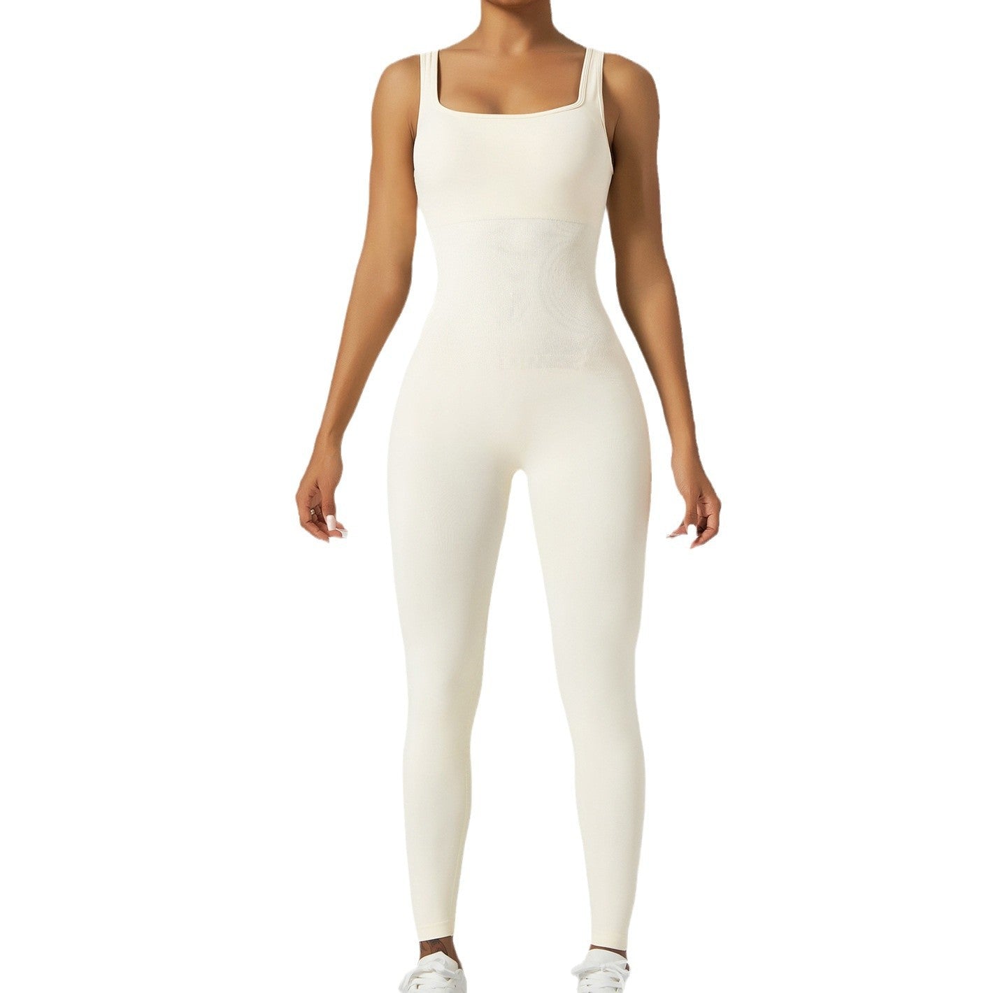 Nude Feel Yoga Jumpsuit Women's Beauty Back Fitness Sports Jumpsuit