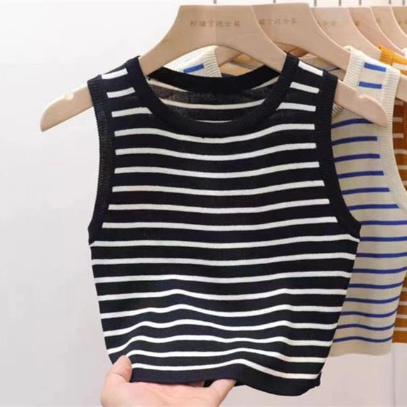 Striped Camisole Women's Summer Outerwear