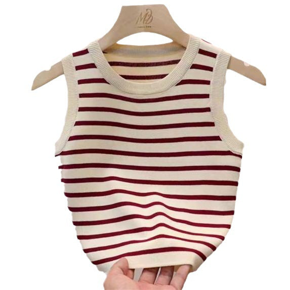 Striped Camisole Women's Summer Outerwear