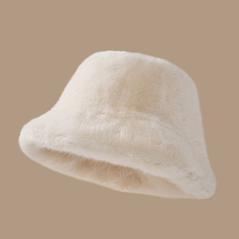 Cold Protection In Winter Women's Fashion Plush Warm Hat