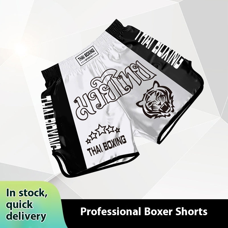 Running Sports Fitness Fight Training Shorts